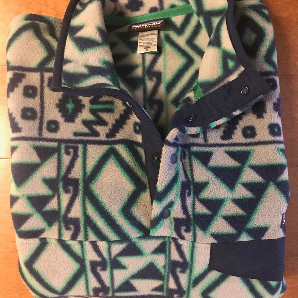 Patagonia Synchilla Snap-t Fleece Aztec Print